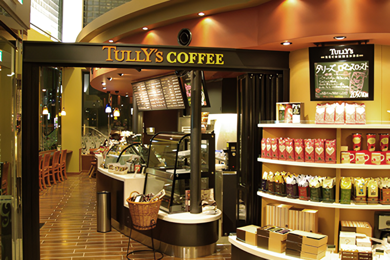 tully's coffee 咖啡店