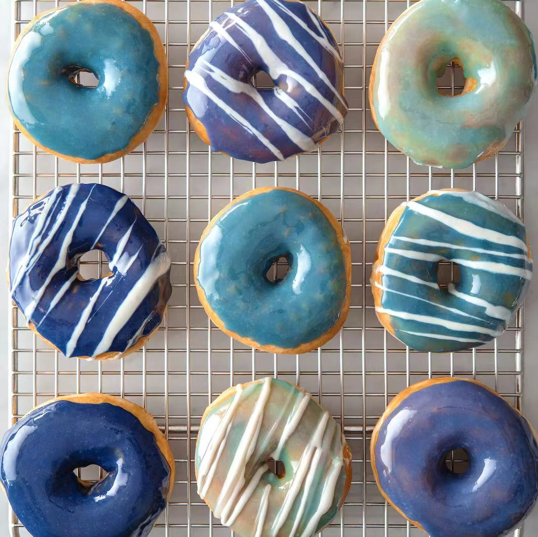 蓝色和绿色系列