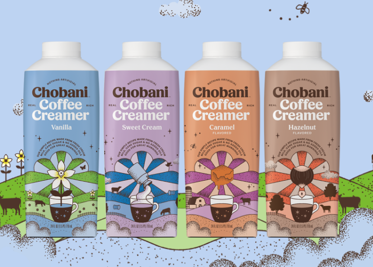 chobani®&nbsp;coffee creamer dairy系列