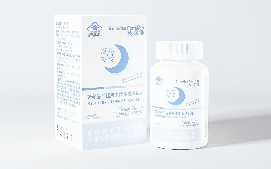 英珞维营养屋褪黑素维生素b6片