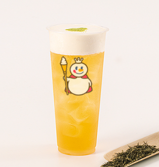 芝士奶盖绿茶
