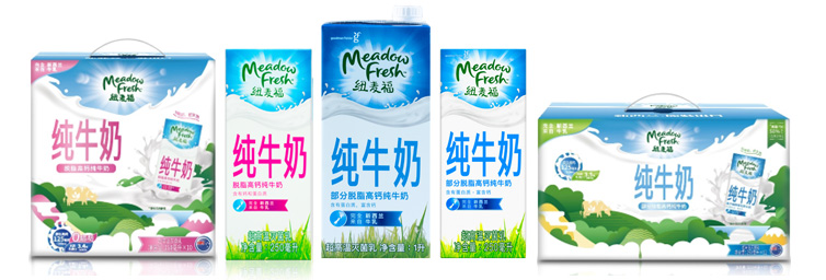纽麦福纯牛奶经典系列