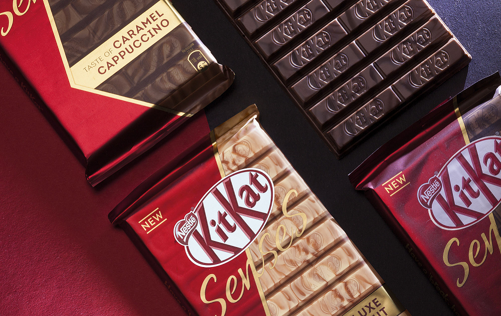kitkat senses包装设计