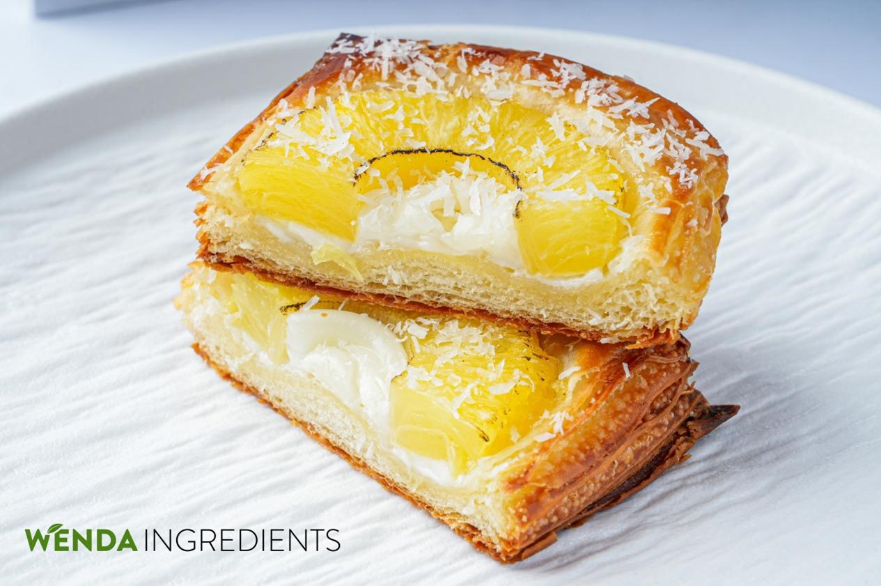 菠萝椰子派面包