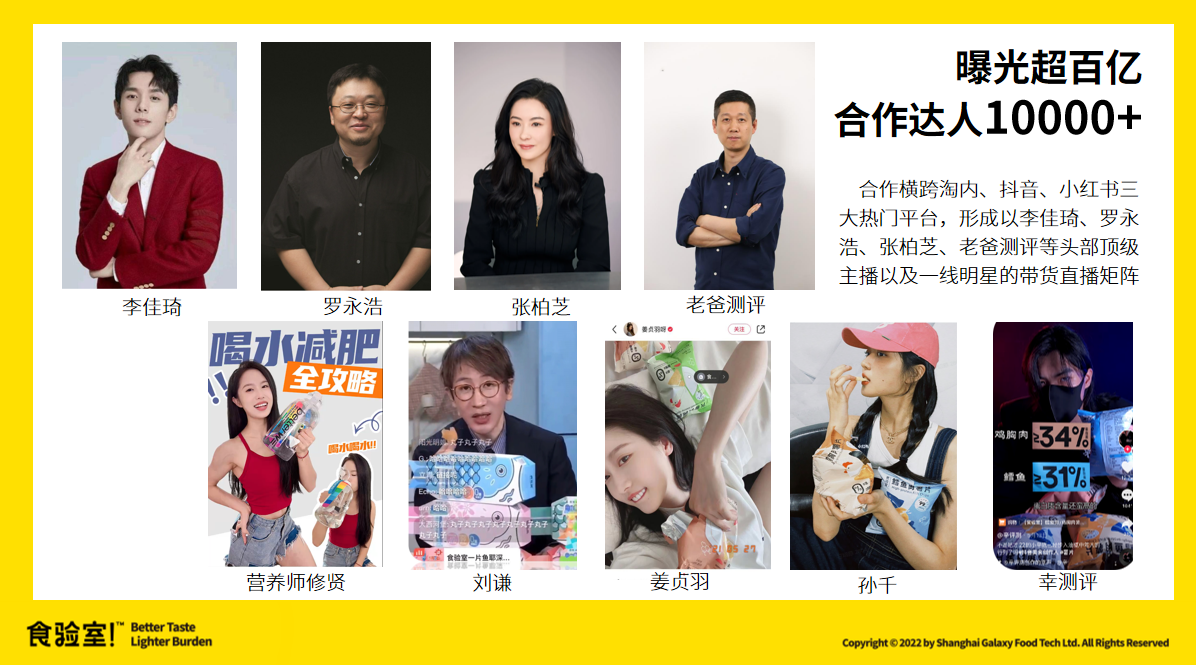 食验室合作达人