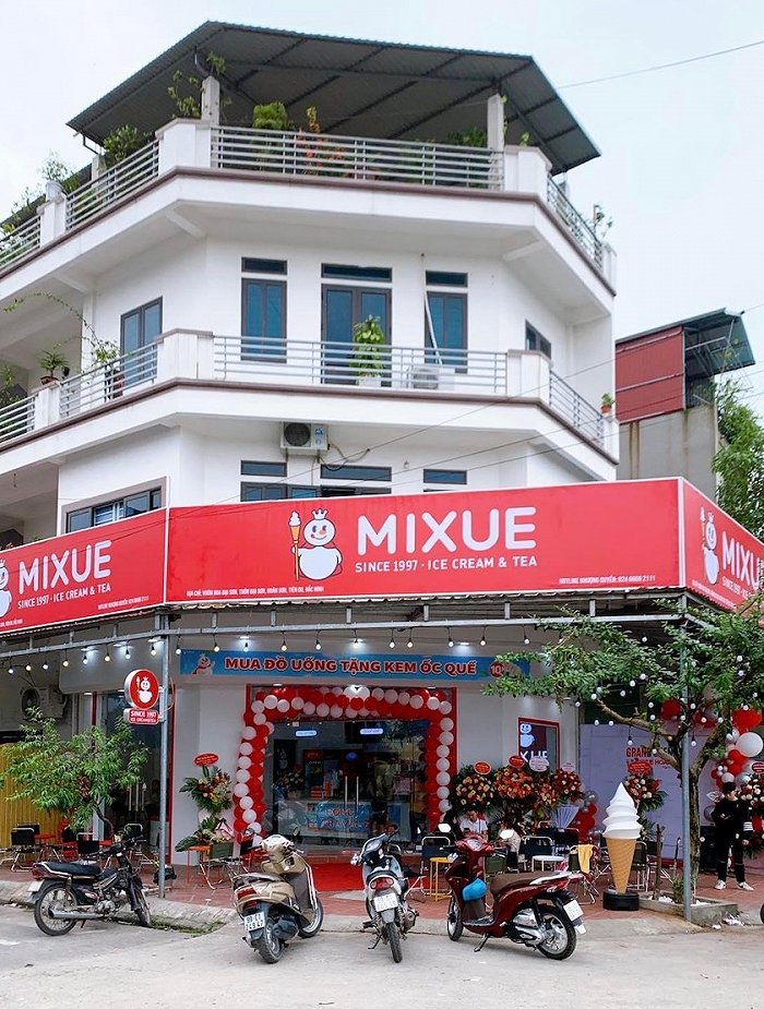 蜜雪冰城位于越南的门店