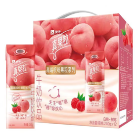 蒙牛真果粒250ml笑脸包