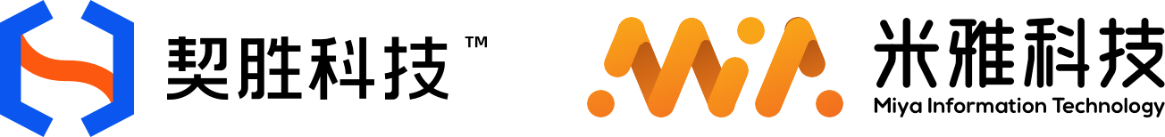 契胜科技&米雅科技logo