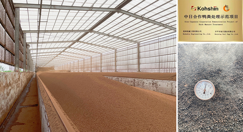 鸭粪处理