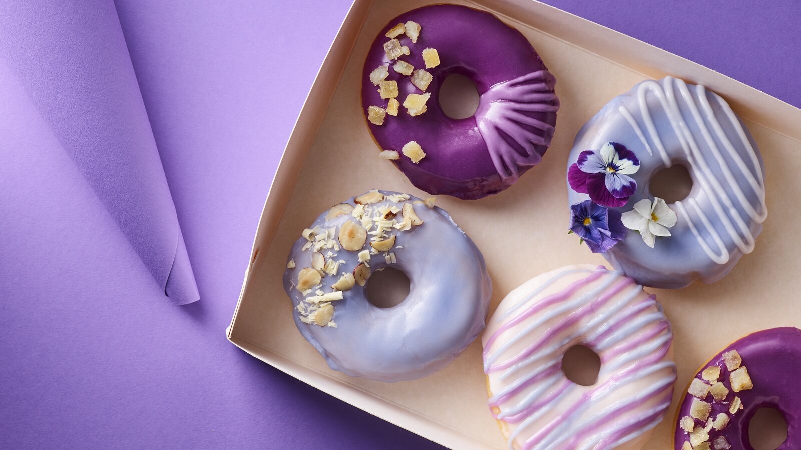 使用了诺黛然天然色素产品的烘培食品