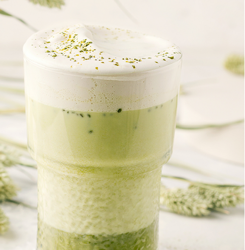 添加了莱茵衣藻的健康饮品