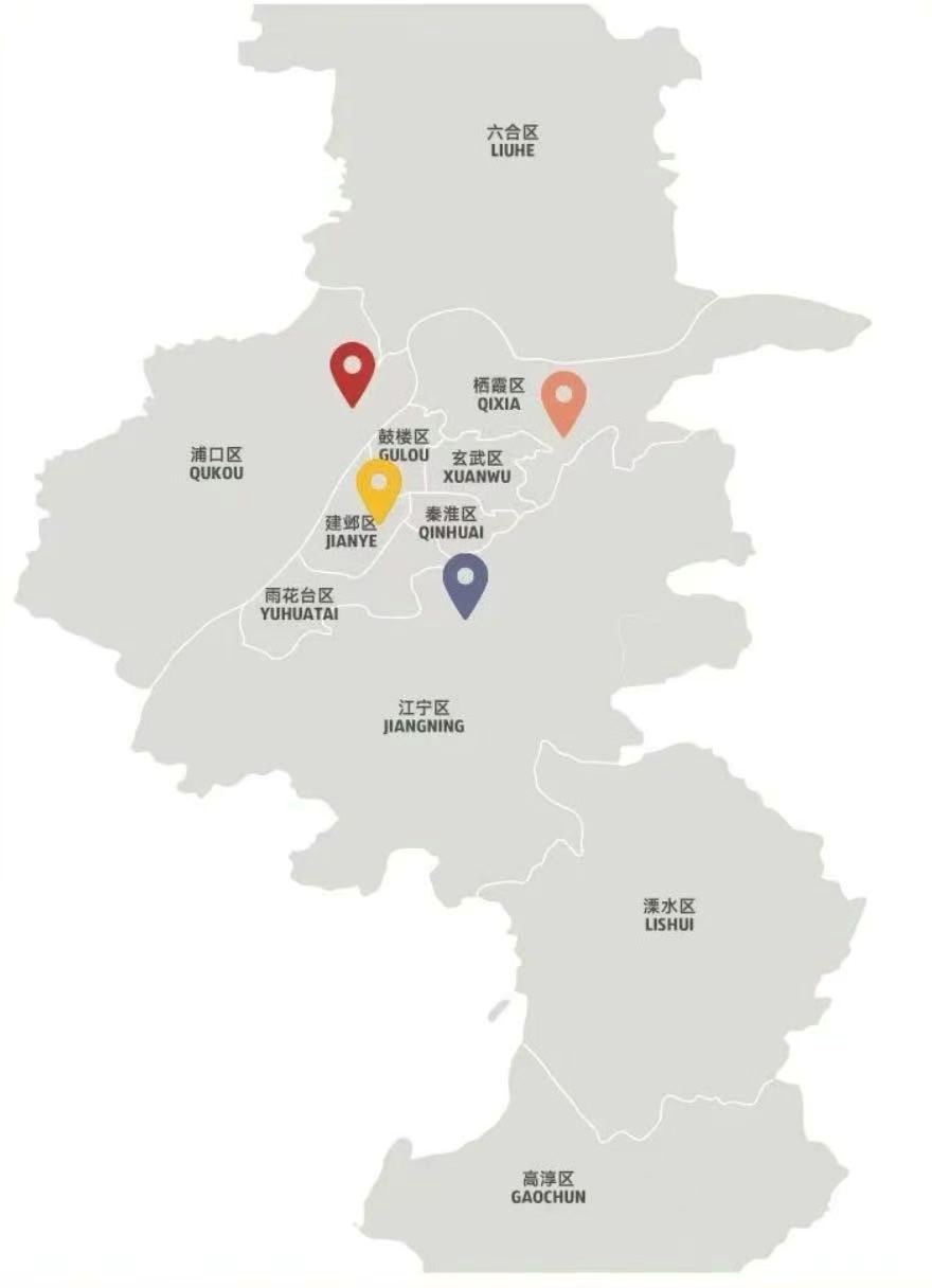 奥乐齐南京门店布局