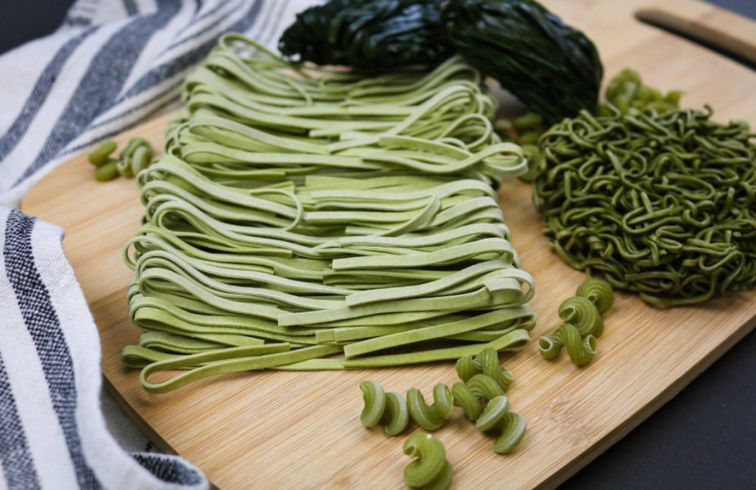 由莱茵衣藻制成的意大利面等食品