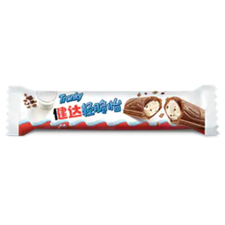 健达轻脆怡注心饼干kinder tronky