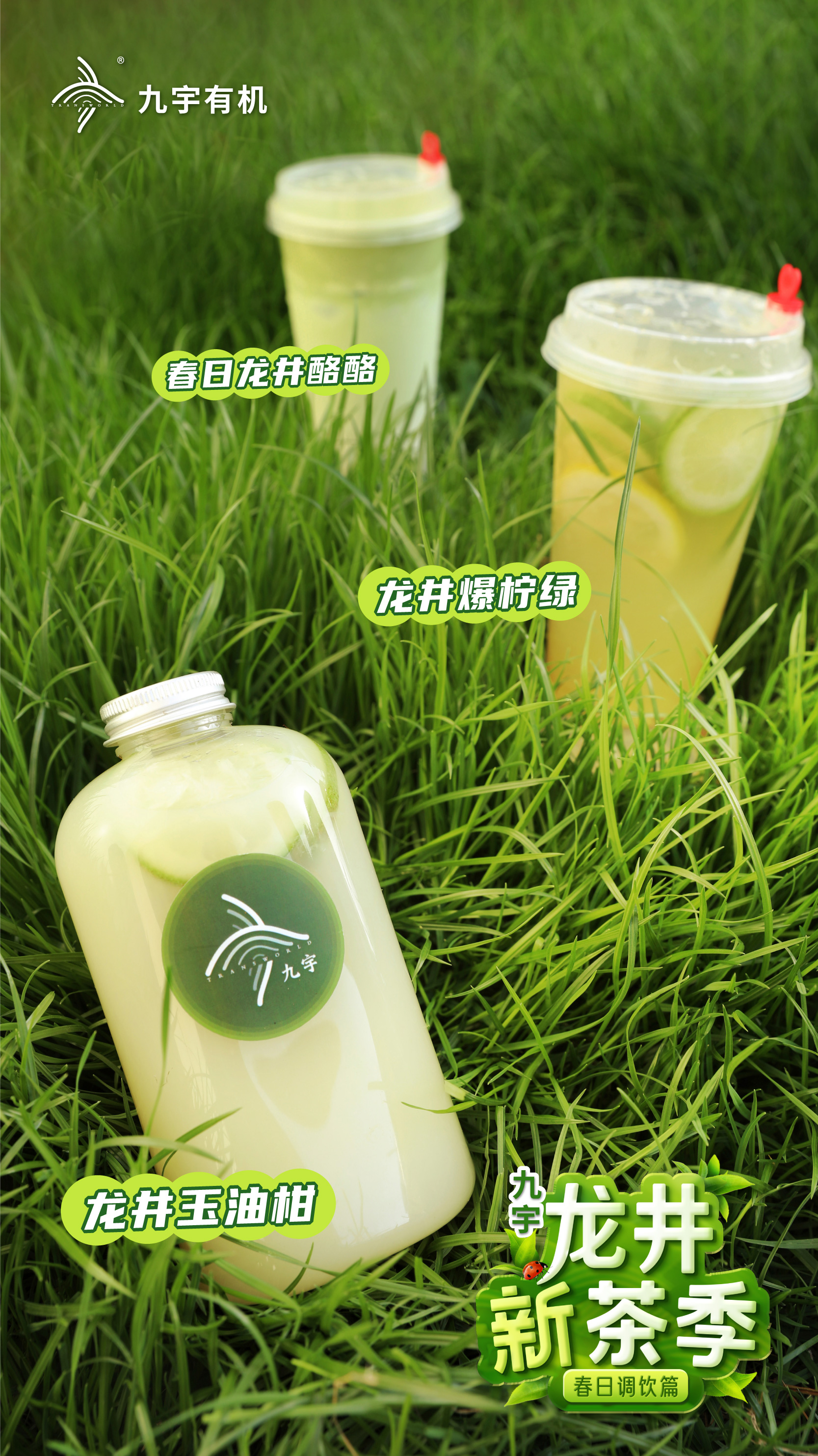 九宇龙井茶应用于新茶饮