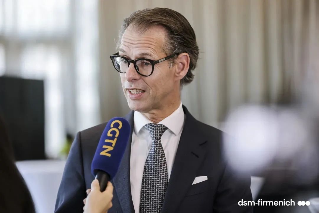 帝斯曼-芬美意全球联合首席执行官傅瑞德（dimitri de vreeze）