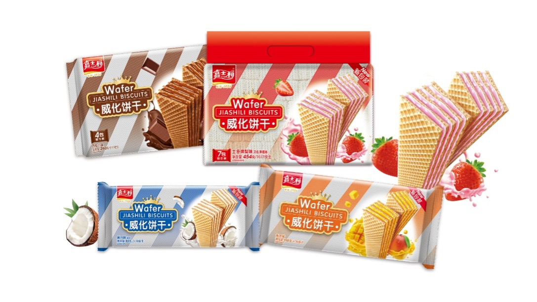 嘉士利威化饼干系列