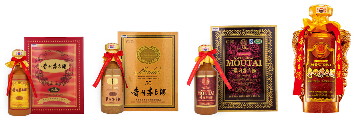 陈酿系列15、30、50、80 图片来源：vatsliquor