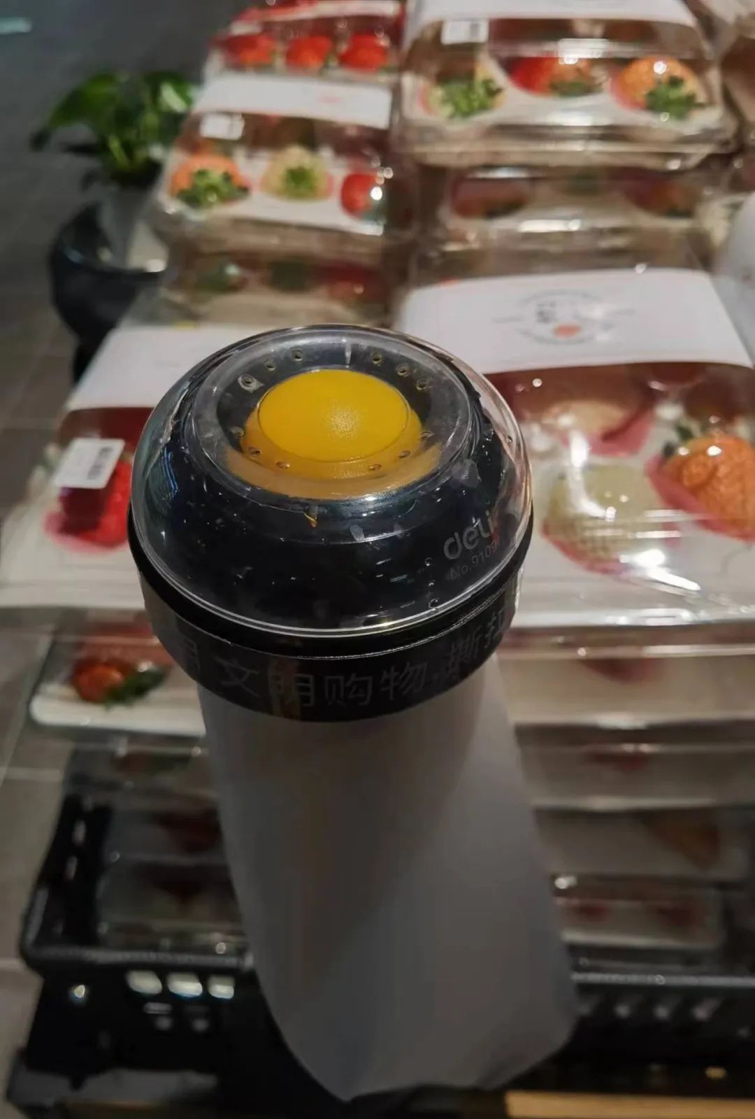 胖东来的购物袋湿手器