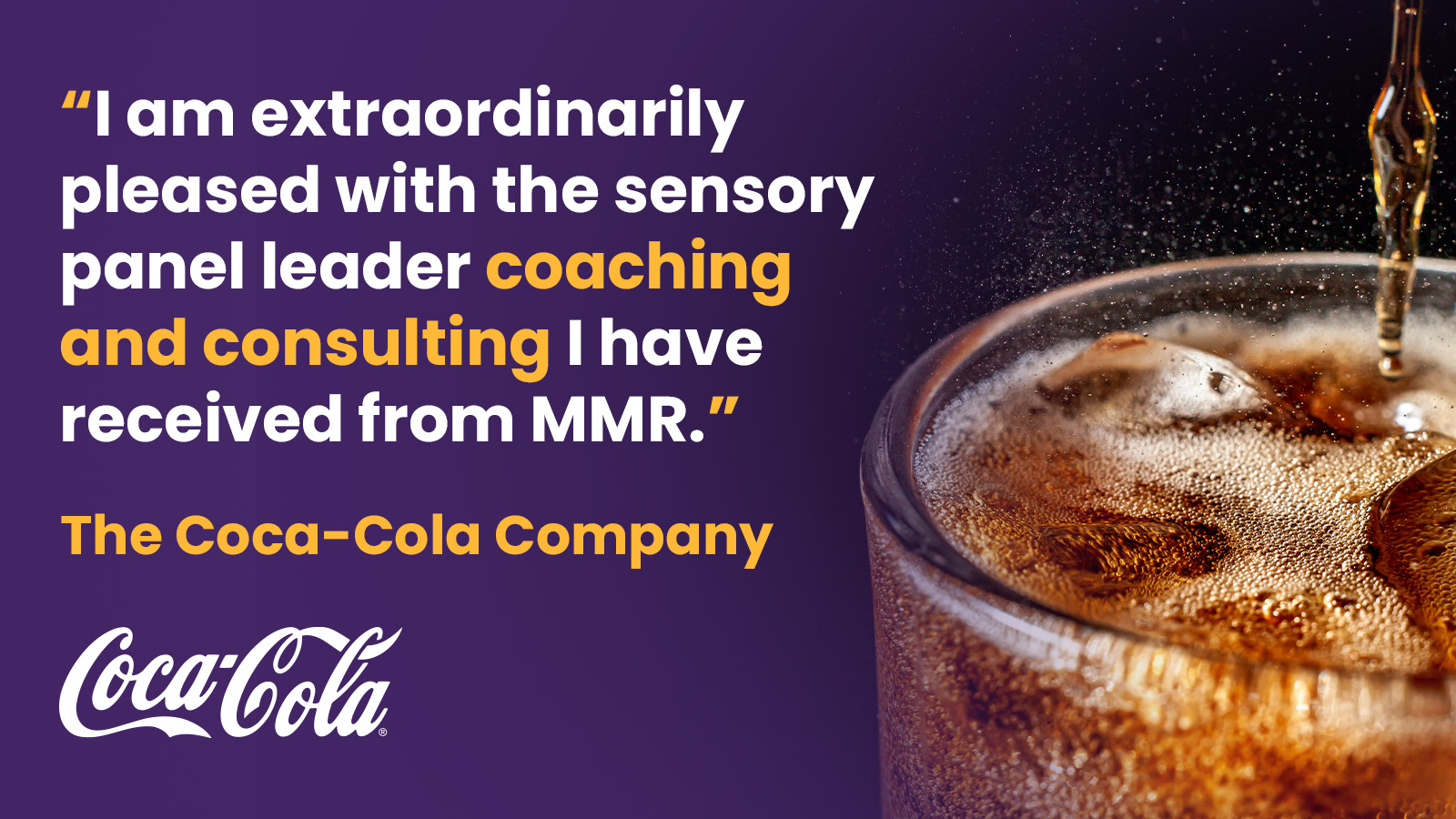 可口可乐公司对mmr培训咨询服务的评价