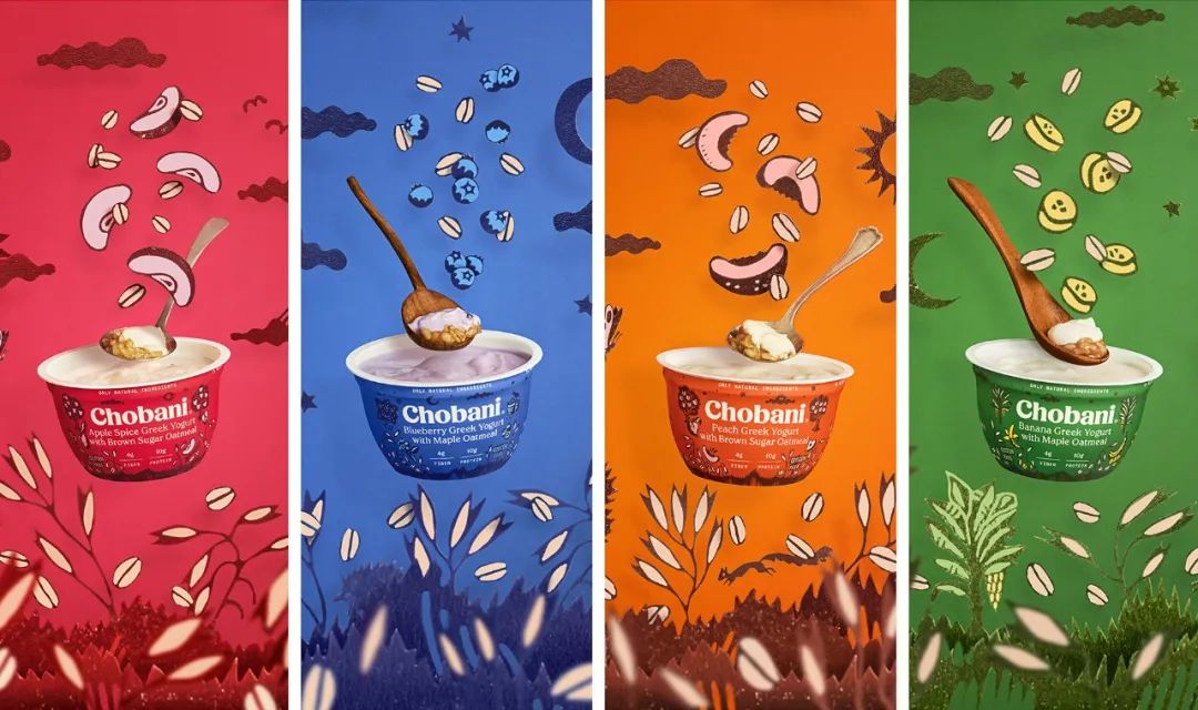 2019年末发布chobani麦片希腊酸奶