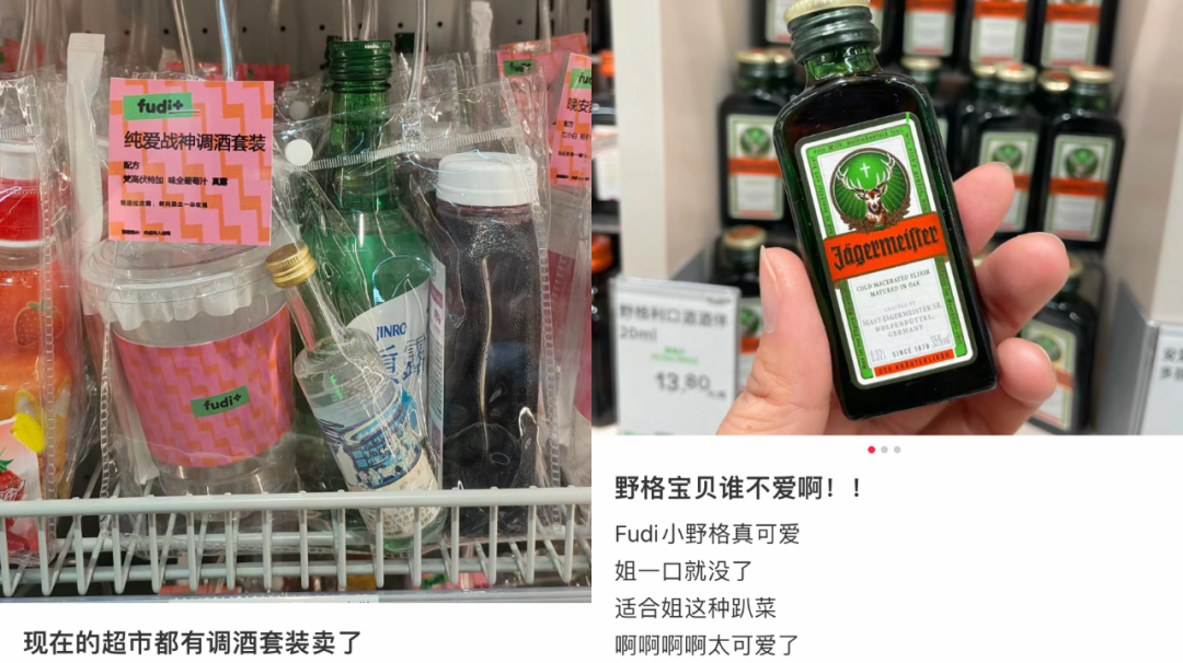 fudi里果汁调酒套装