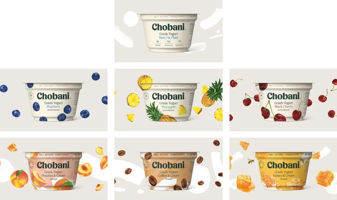 希腊酸奶品牌chobani形象设计