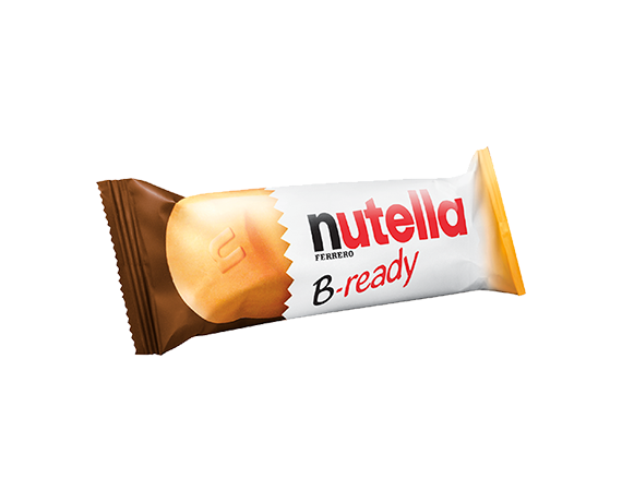 能多益nutella b-ready榛果可可威化棒