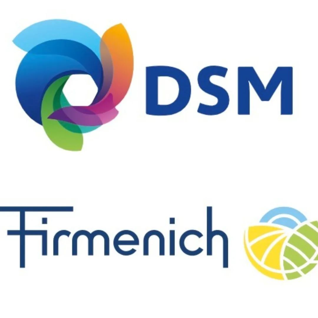 dsm帝斯曼和firmenich芬美意logo