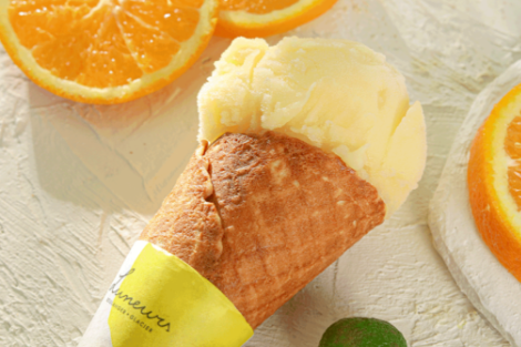 卡曼橘&橙子雪芭