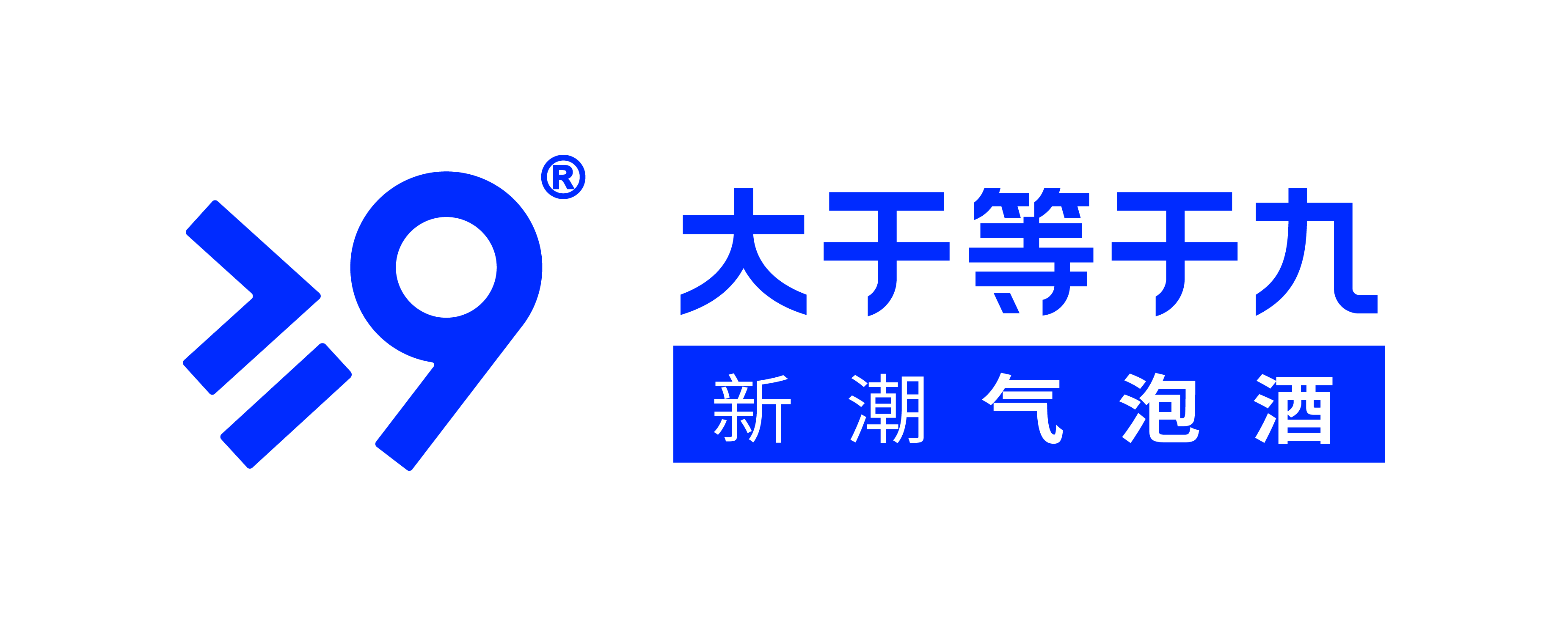 大于等于九logo