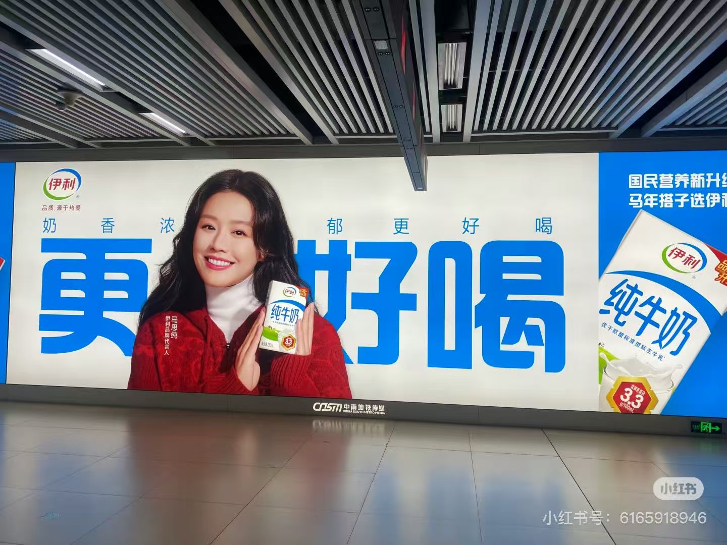 伊利联名马思纯