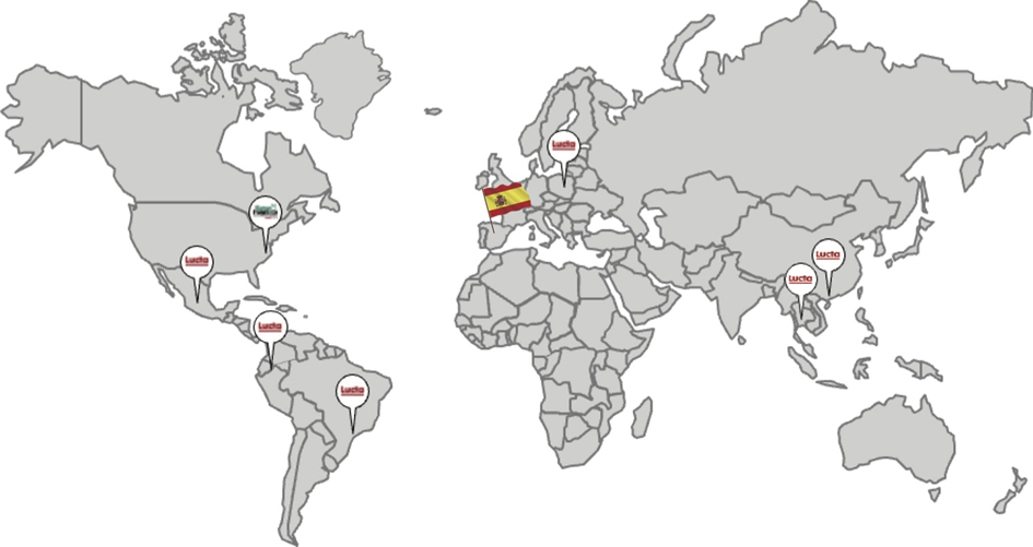 乐达全球业务分布