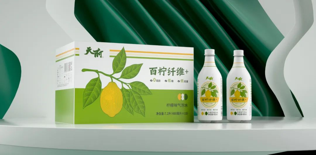 天府百柠纤维 汽水